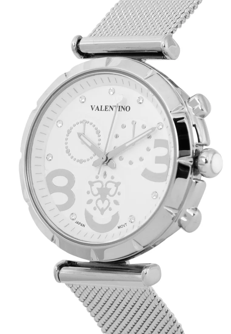 Valentino 20122347-SILVER Stainless Steel Strap  Analog Watch for Women