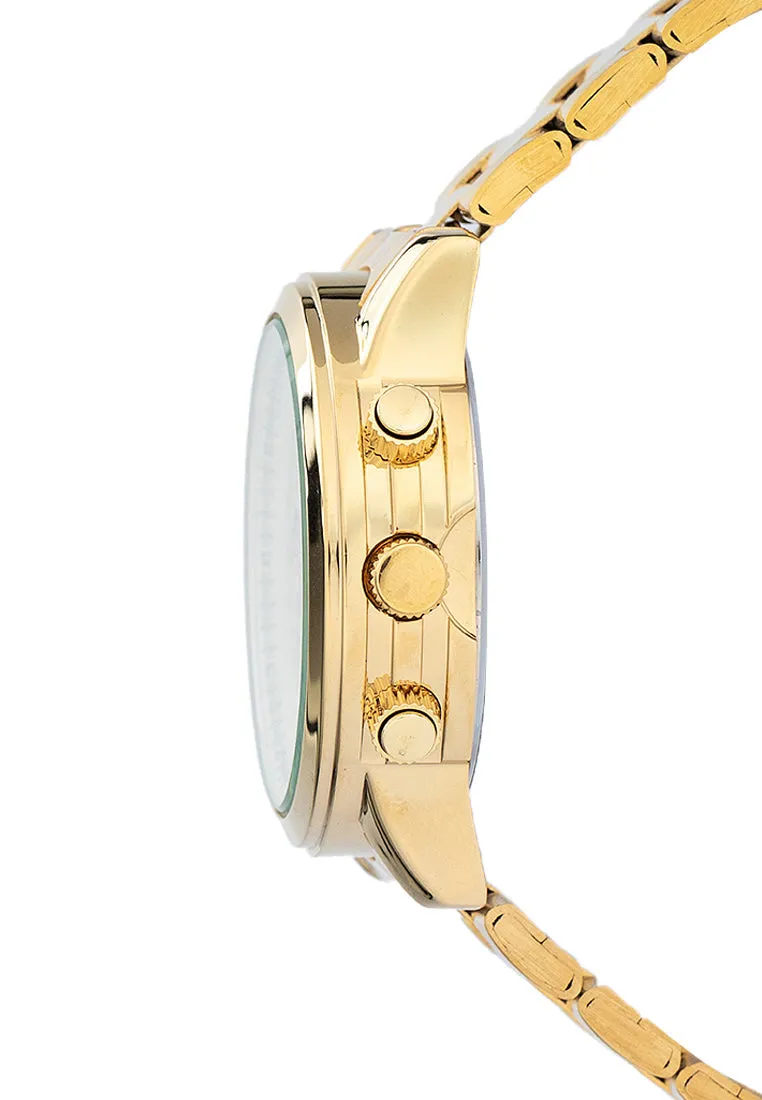 Valentino 20122406-GOLD DIAL Stainless Steel Strap Analog Watch for Women