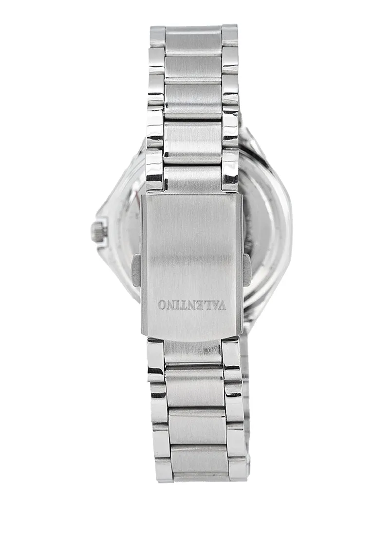 Valentino 20122472-SILVER DIAL Stainless Steel Strap Analog Watch for Women