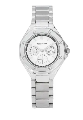 Valentino 20122472-SILVER DIAL Stainless Steel Strap Analog Watch for Women