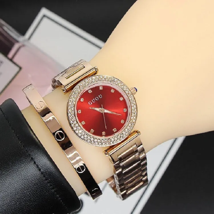 Vintage Stainless Steel Strap Women's Watch