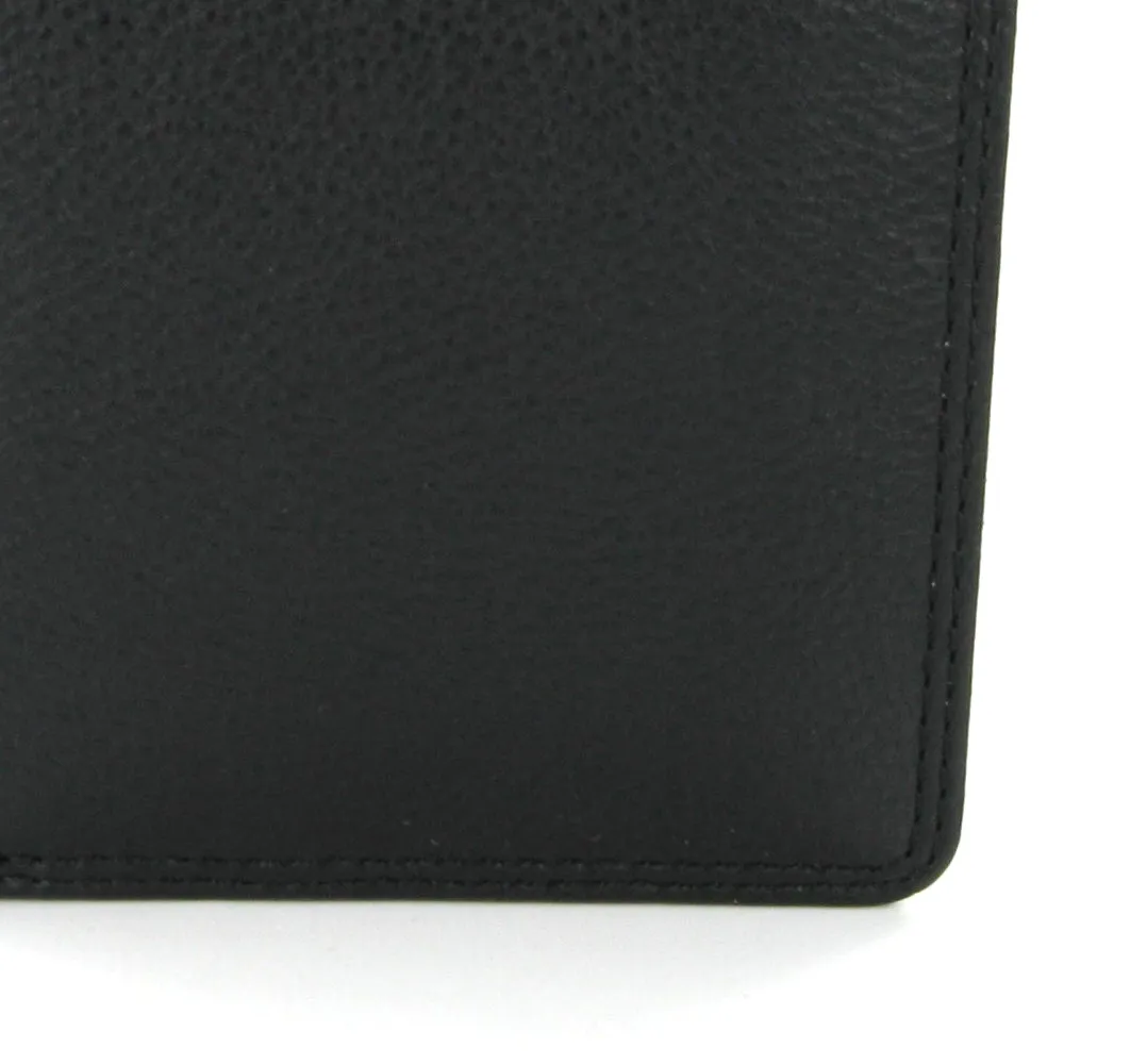 Visconti Heritage HT6 Harley Black Leather Slim Mini Wallet