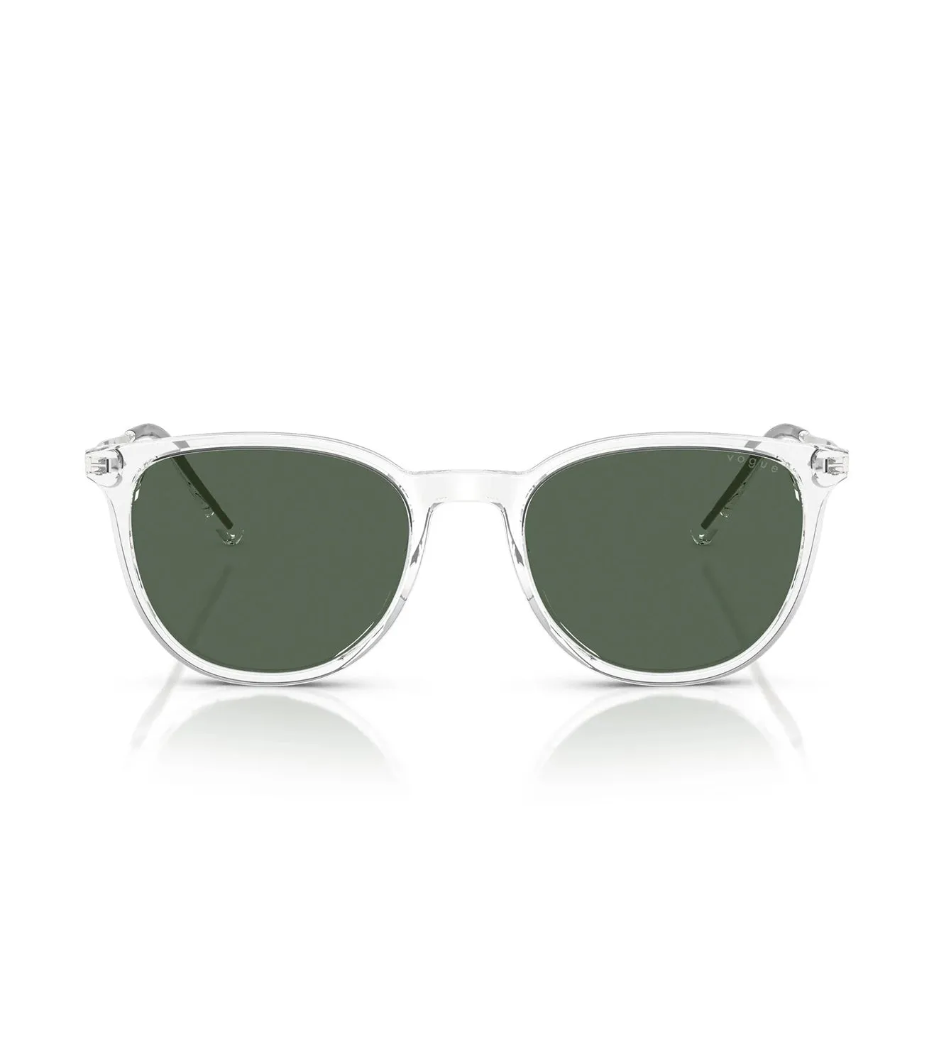 Vogue Women's Green Square Sunglasses