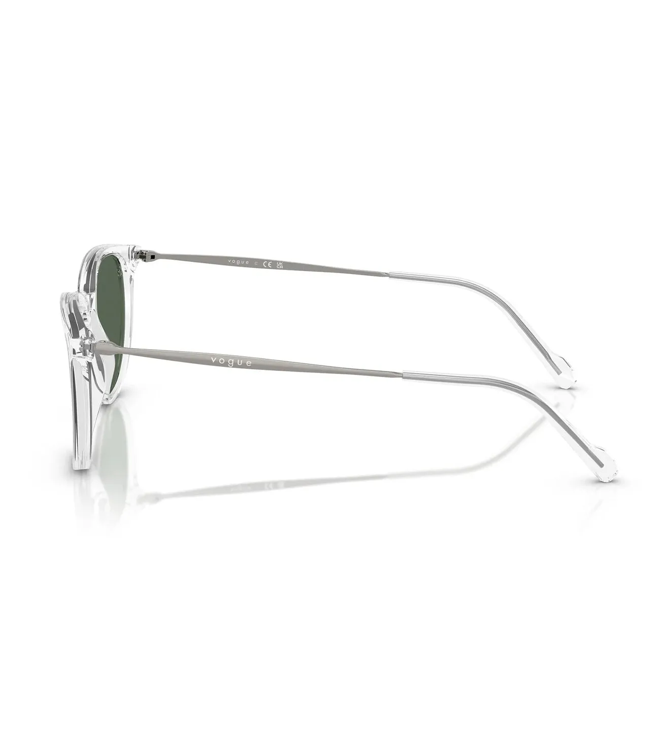 Vogue Women's Green Square Sunglasses