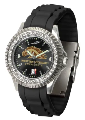 Western Michigan Sparkle Ladies Watch