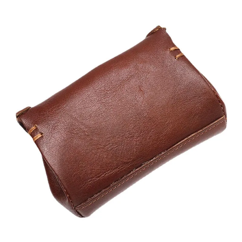 Women Genuine Leather Short Multifunction Large Capacity Wallet Card Holder Clutch Bag