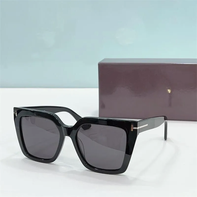 Women sunglasses Tom For 2023 Fashion Women's Sun Glasses FT1030 Cat Eye Acetate Retro Original Brand Sunglasses With Case