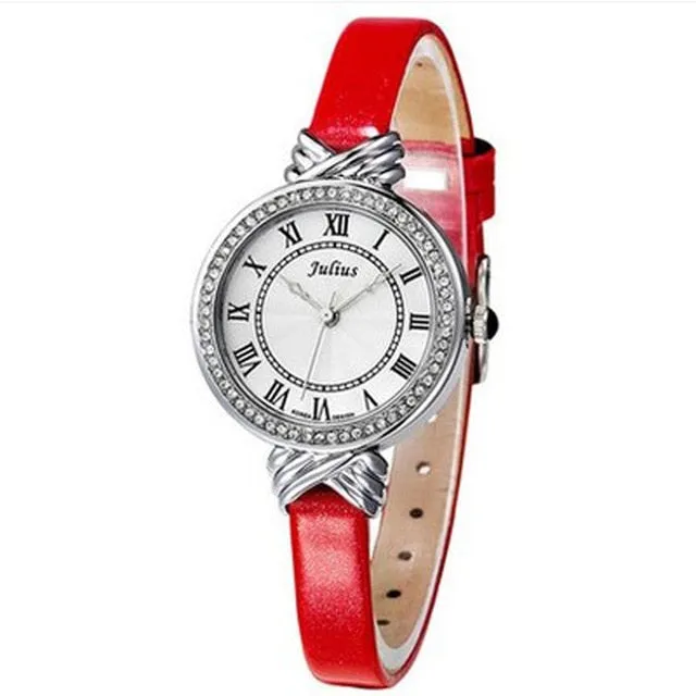 Women's Watch Real Leather