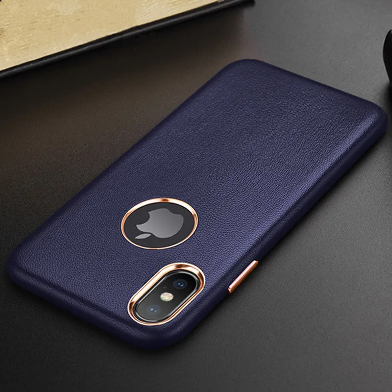 XOOMZ Genuine Lambskin Leather Case for Samsung Galaxy Note 9