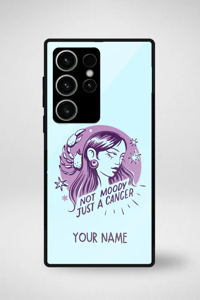 Zodiac Cancer Customized Glass Mobile Case - iPhone, Samsung & OnePlus