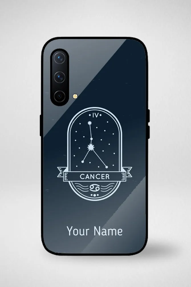 Zodiac Cancer Customized Glass Mobile Case - iPhone, Samsung & OnePlus