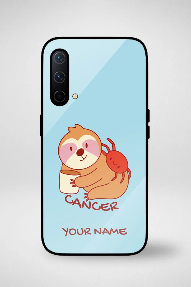 Zodiac Cancer Customized Glass Mobile Case - iPhone, Samsung & OnePlus