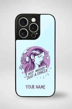 Zodiac Cancer Customized Glass Mobile Case - iPhone, Samsung & OnePlus