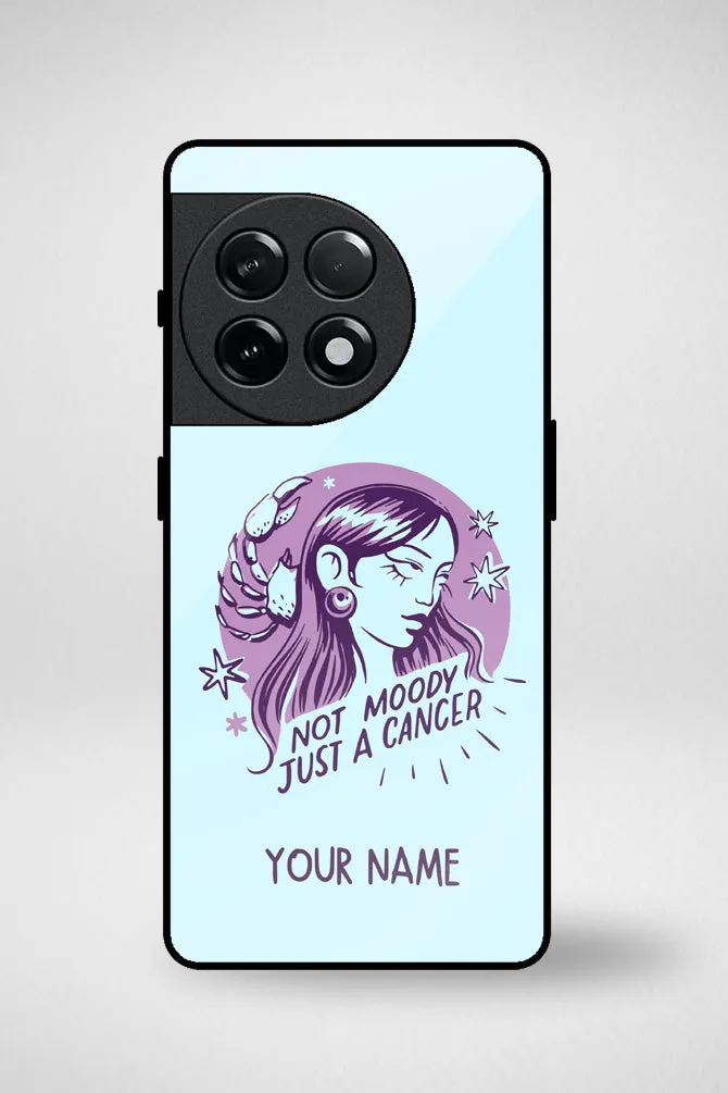 Zodiac Cancer Customized Glass Mobile Case - iPhone, Samsung & OnePlus