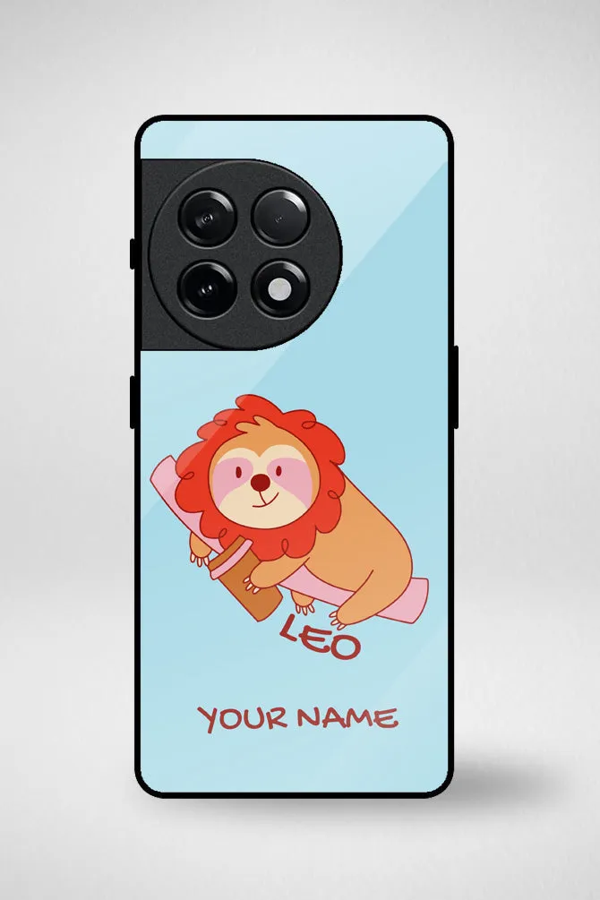 Zodiac Leo Customized Glass Mobile Case - iPhone, Samsung & OnePlus