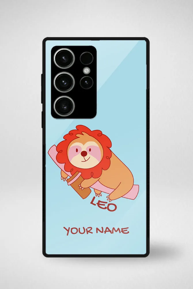 Zodiac Leo Customized Glass Mobile Case - iPhone, Samsung & OnePlus