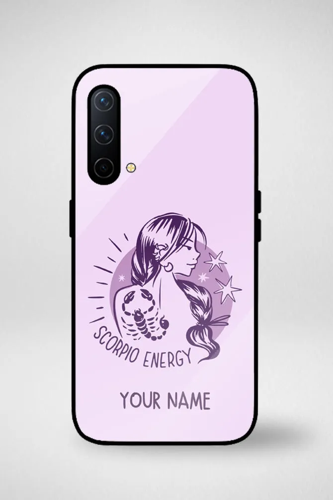 Zodiac Scorpio Customized Glass Mobile Case - iPhone, Samsung & OnePlus